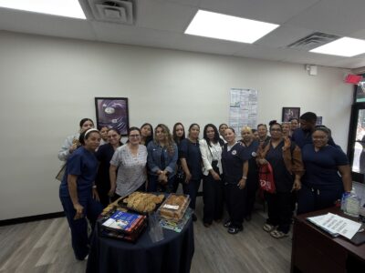 The Amazing Home Care team at the office opening